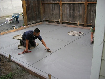 Concrete Patio